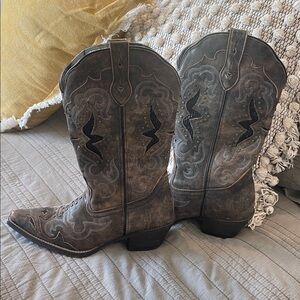 Brown Western Cowboy Boots